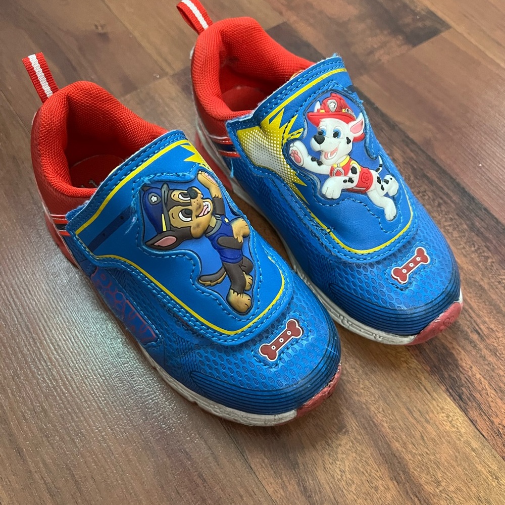 Paw patrol light up sneakers
